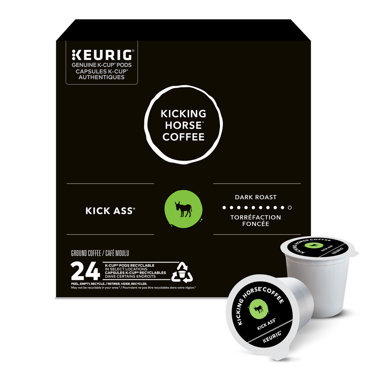 Kicking Horse® Coffee Kick Ass Dark Roast
