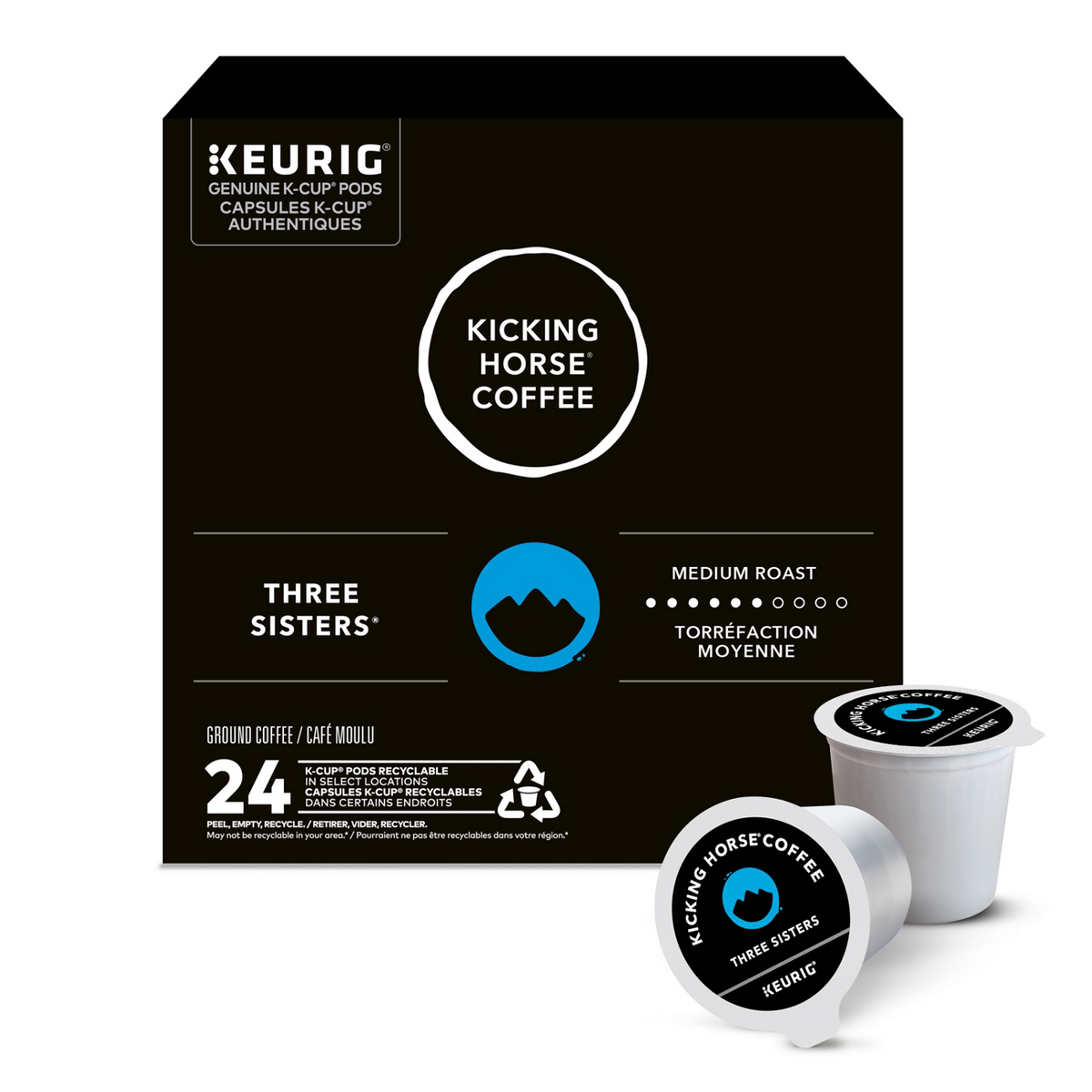 Kicking Horse® Coffee Three Sisters Medium Roast