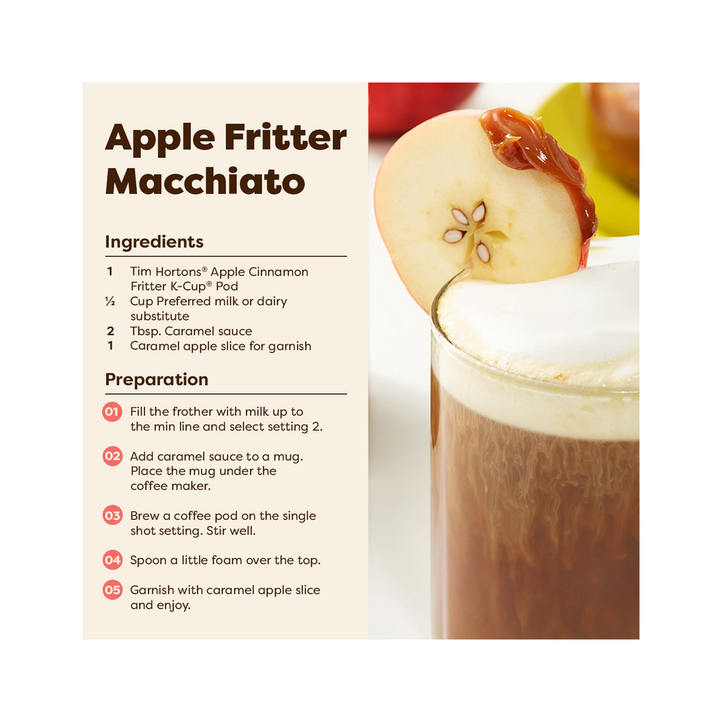 Tim Hortons Apple Cinnamon Fritter