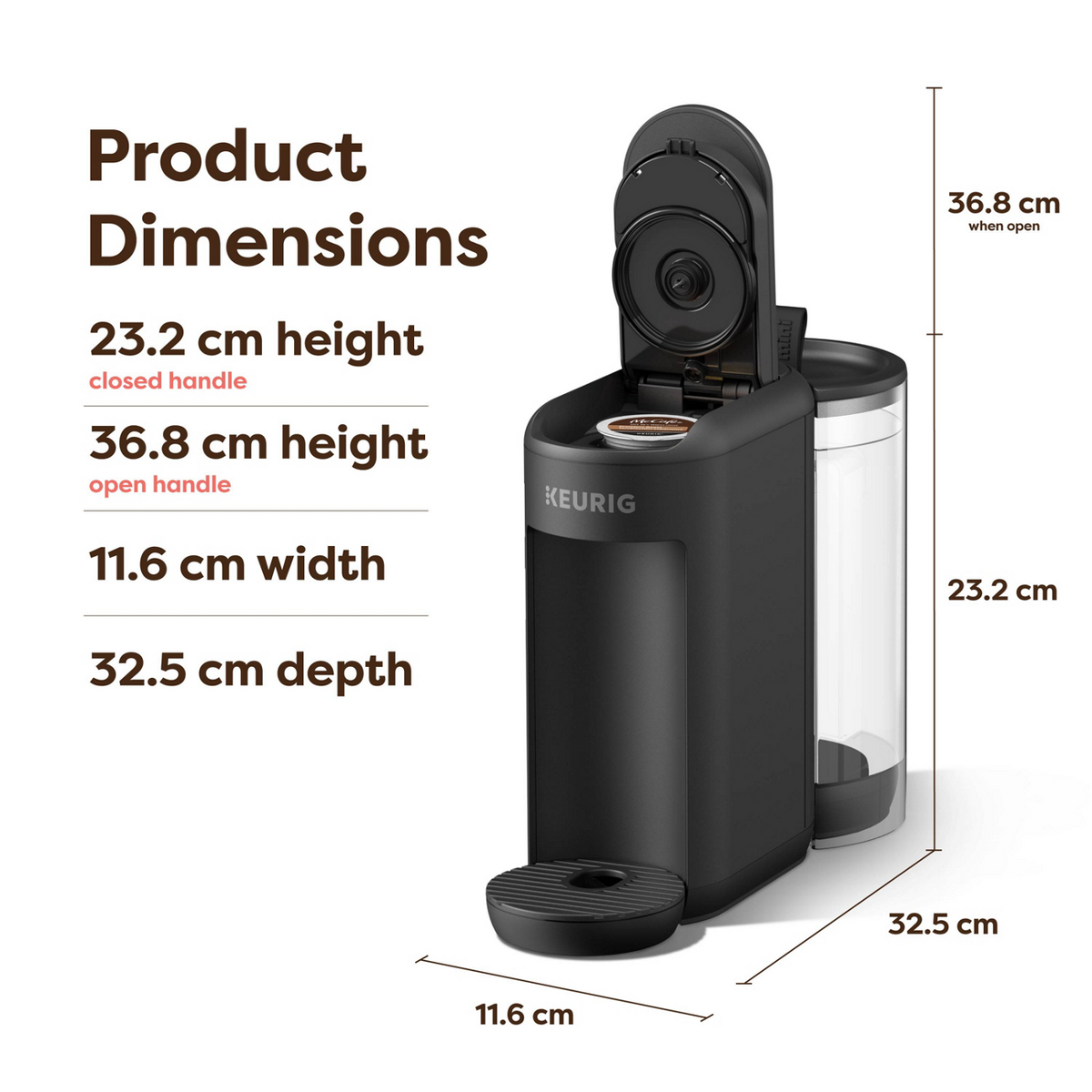 Keurig® K-Mini Mate™ Plus Single Serve Coffee Maker