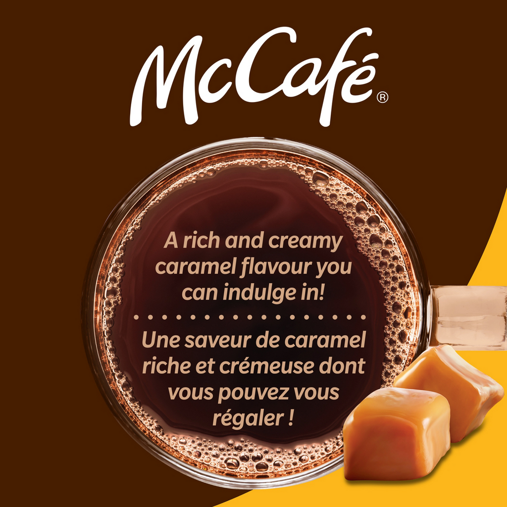 McCafé Premium Caramel Flavoured Medium Roast Ground Coffee
